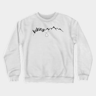 Mountain Bike Trails Crewneck Sweatshirt